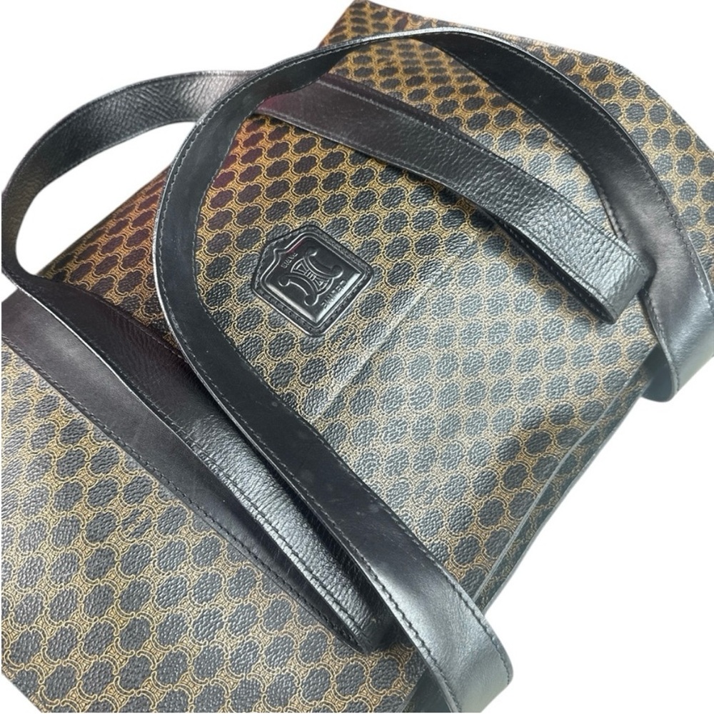 Celine Black and Brown Designer Tote Bag